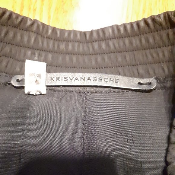 Kris Van Assche SS14 Zipped Blouson Jacket Black Small (46) - Picture 2 of 8